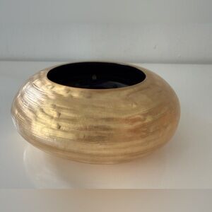 ALEXIS BITTAR Large Puffy Lucite Bangle Bracelet - Gold (M/L)